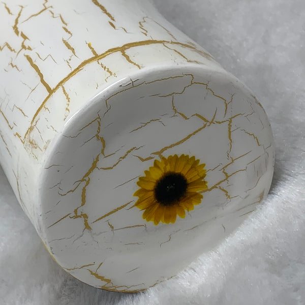 Tumbler - Sunflower Crackle