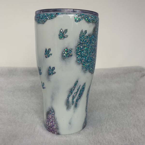 Ready To Ship Tumbler - Distressed Geode Motherhood is a Walk in the Park