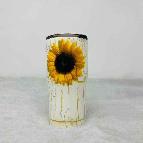 Tumbler - Sunflower Crackle