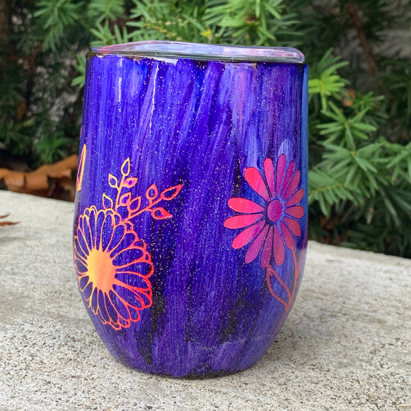 Tumbler - Vibrant Daisy Peek-a-Boo