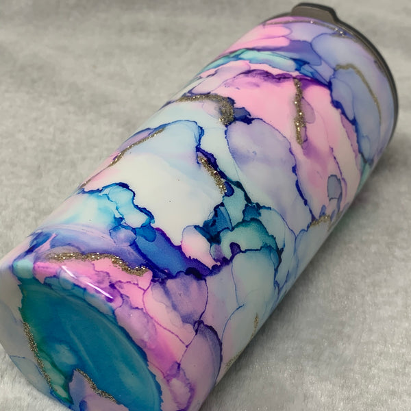 Tumbler - Marble Watercolours