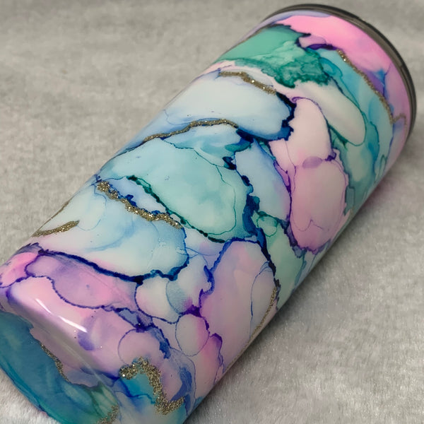 Tumbler - Marble Watercolours