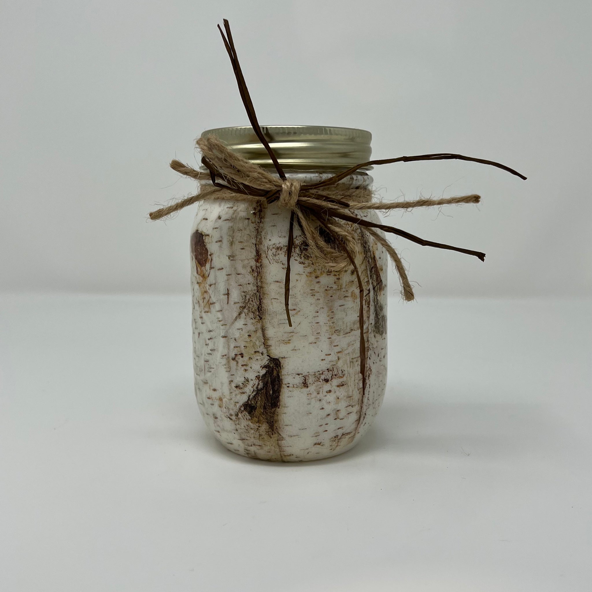 Mason Jar - Birch Bark