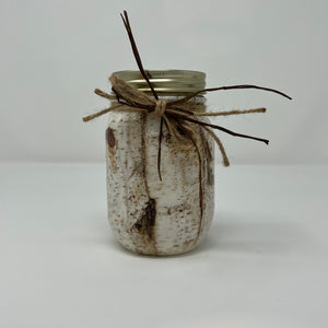 Mason Jar - Birch Bark