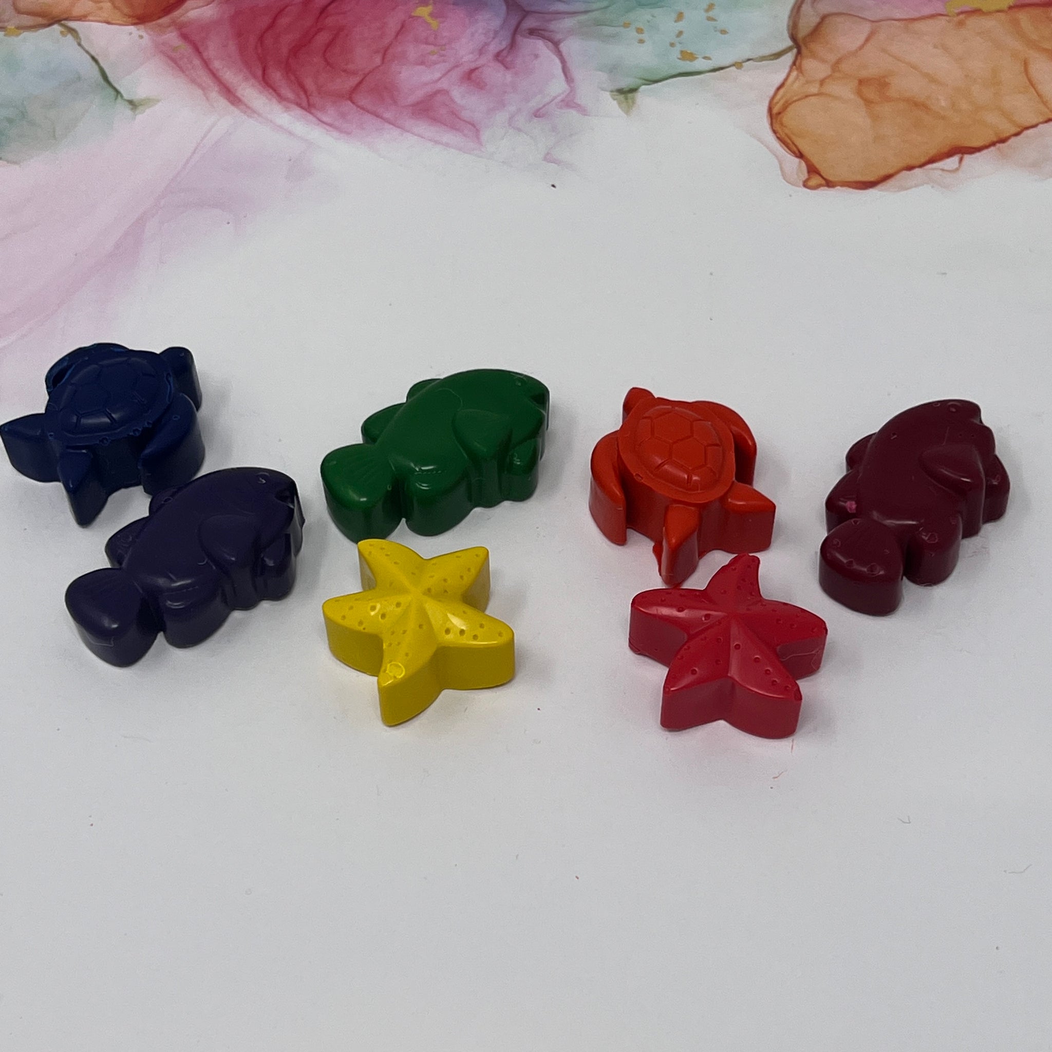 Crayon Shapes Mini Rainbow - Under the Sea