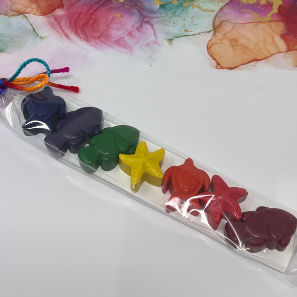 Crayon Shapes Mini Rainbow - Under the Sea