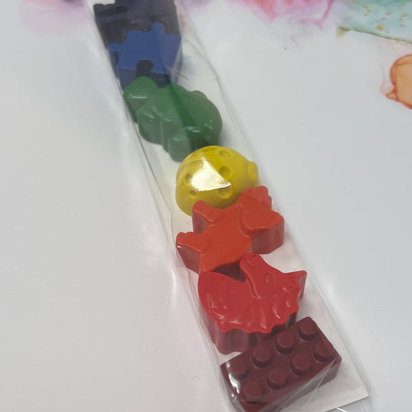 Crayon Shapes Mini Rainbow - Mixed Pack