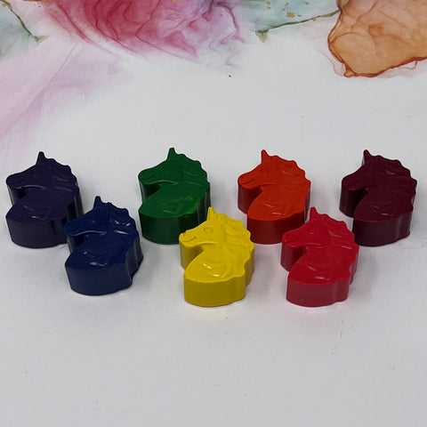 Crayon Shapes Mini Rainbow - Unicorn Shapes